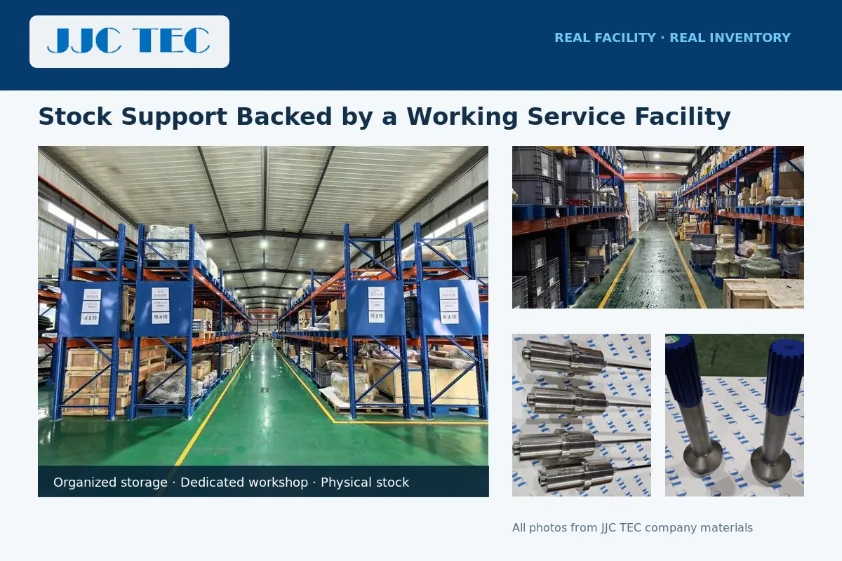 JJC TEC workshop and stocked top drive replacement parts JJC TEC workshop and stocked top drive replacement parts