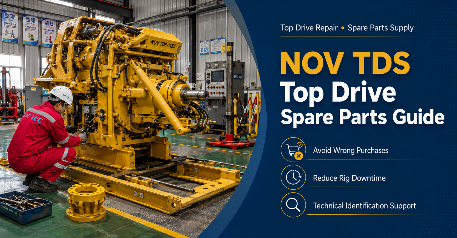 NOV TDS top drive spare parts guide NOV TDS top drive spare parts guide